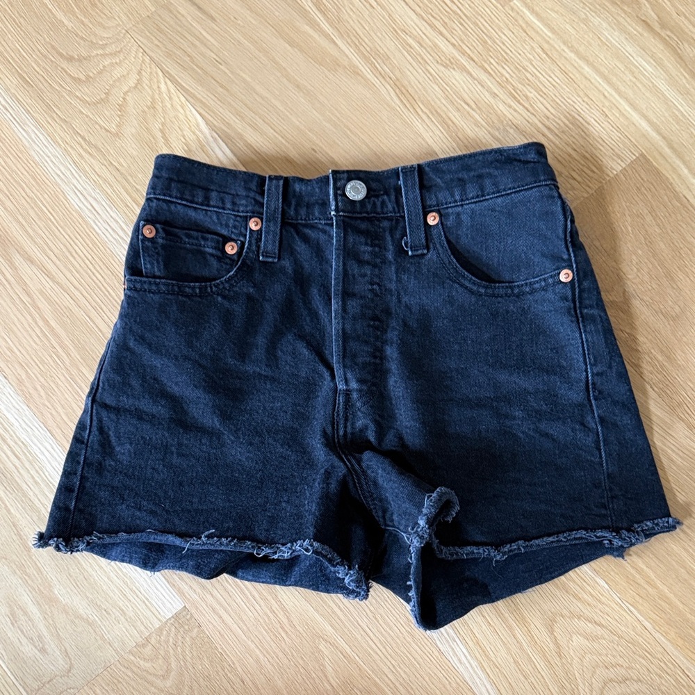 Levi's Dark Denim Jean Shorts